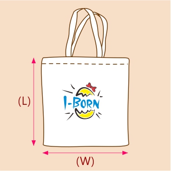 棉帆布袋無底無側款