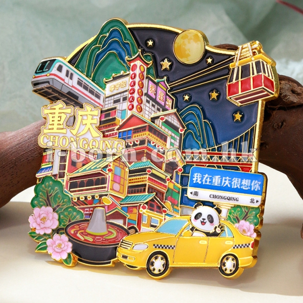 產品：金屬冰箱貼