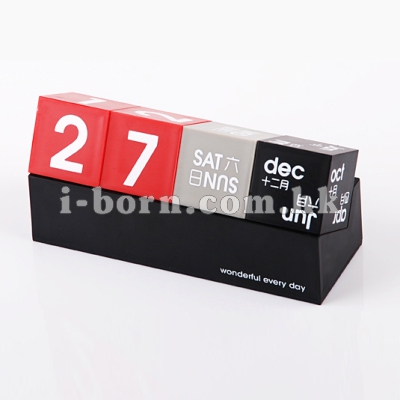 產品：方塊萬年曆